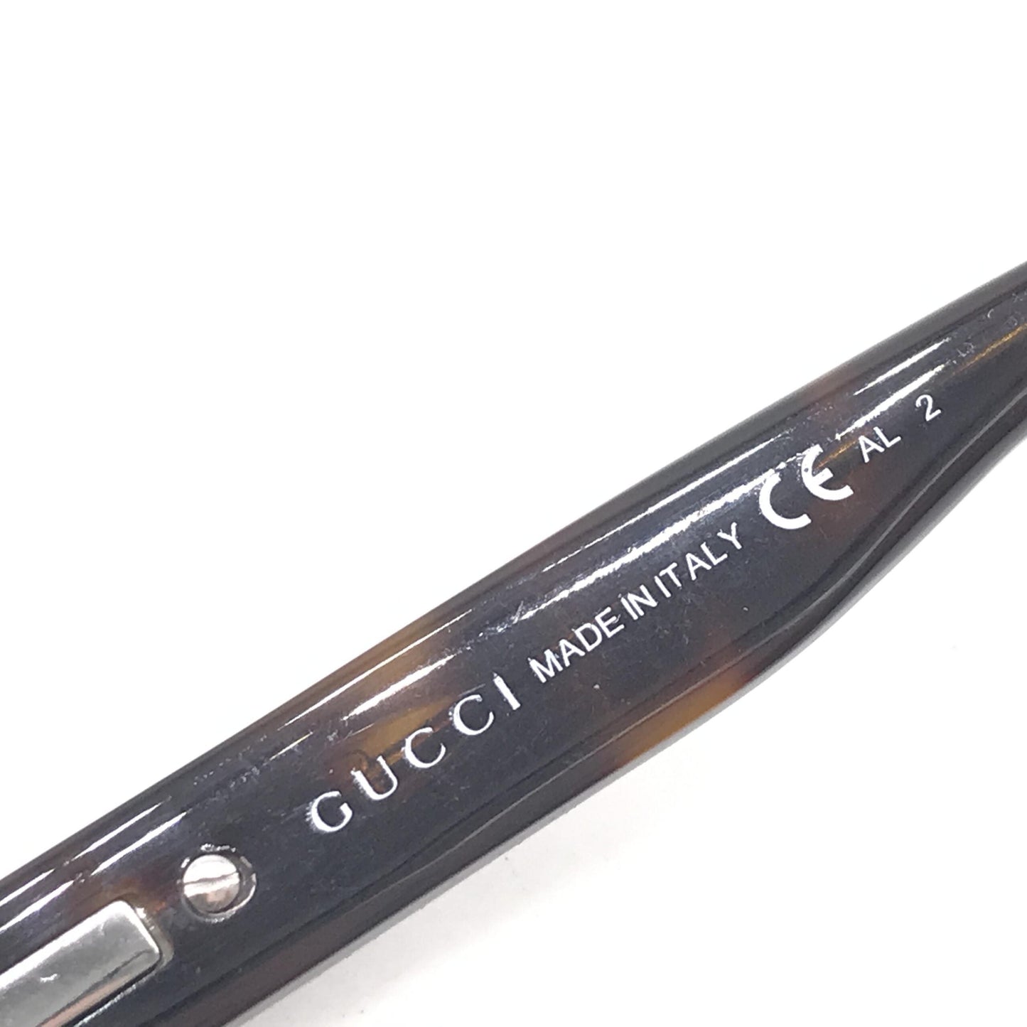 Gucci Rimless Sunglasses With Gradient Brown Women's Lenses (Pre-Owned)