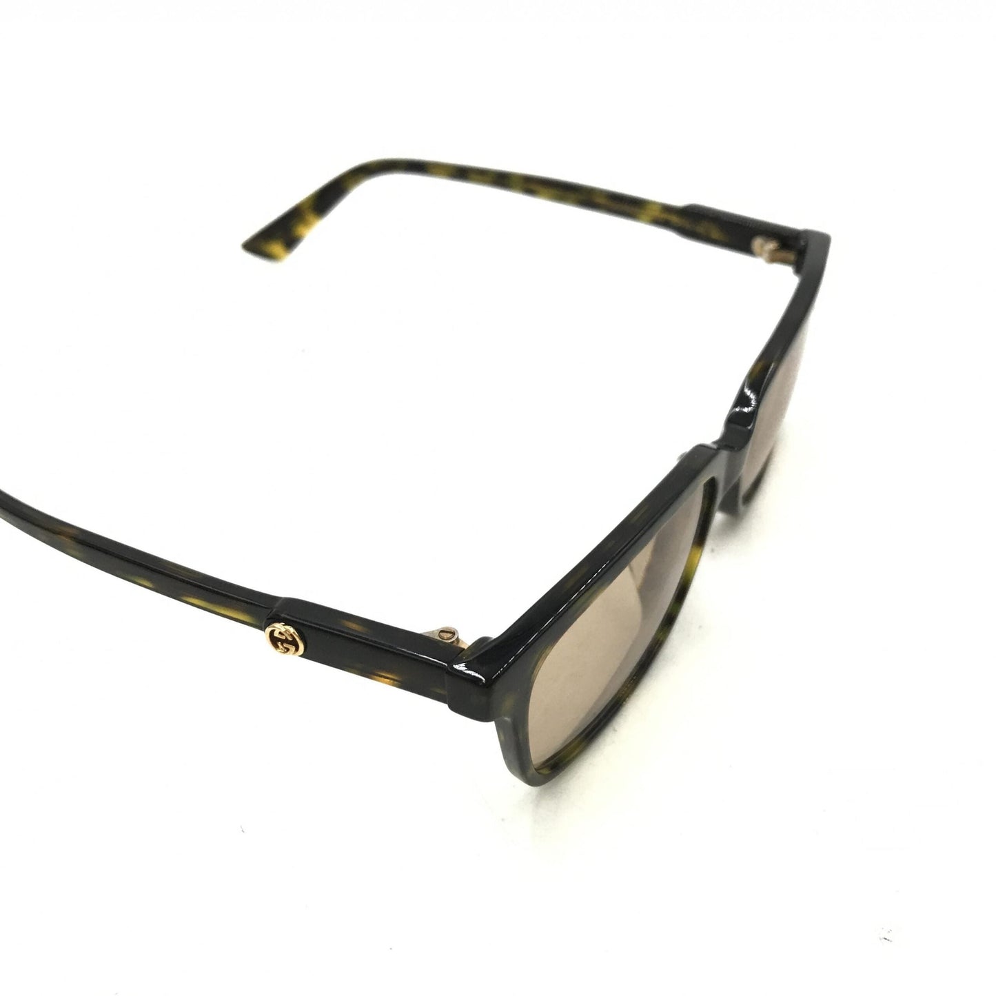 Gucci Stylish Acetate Sunglasses In Women's Brown (Pre-Owned)