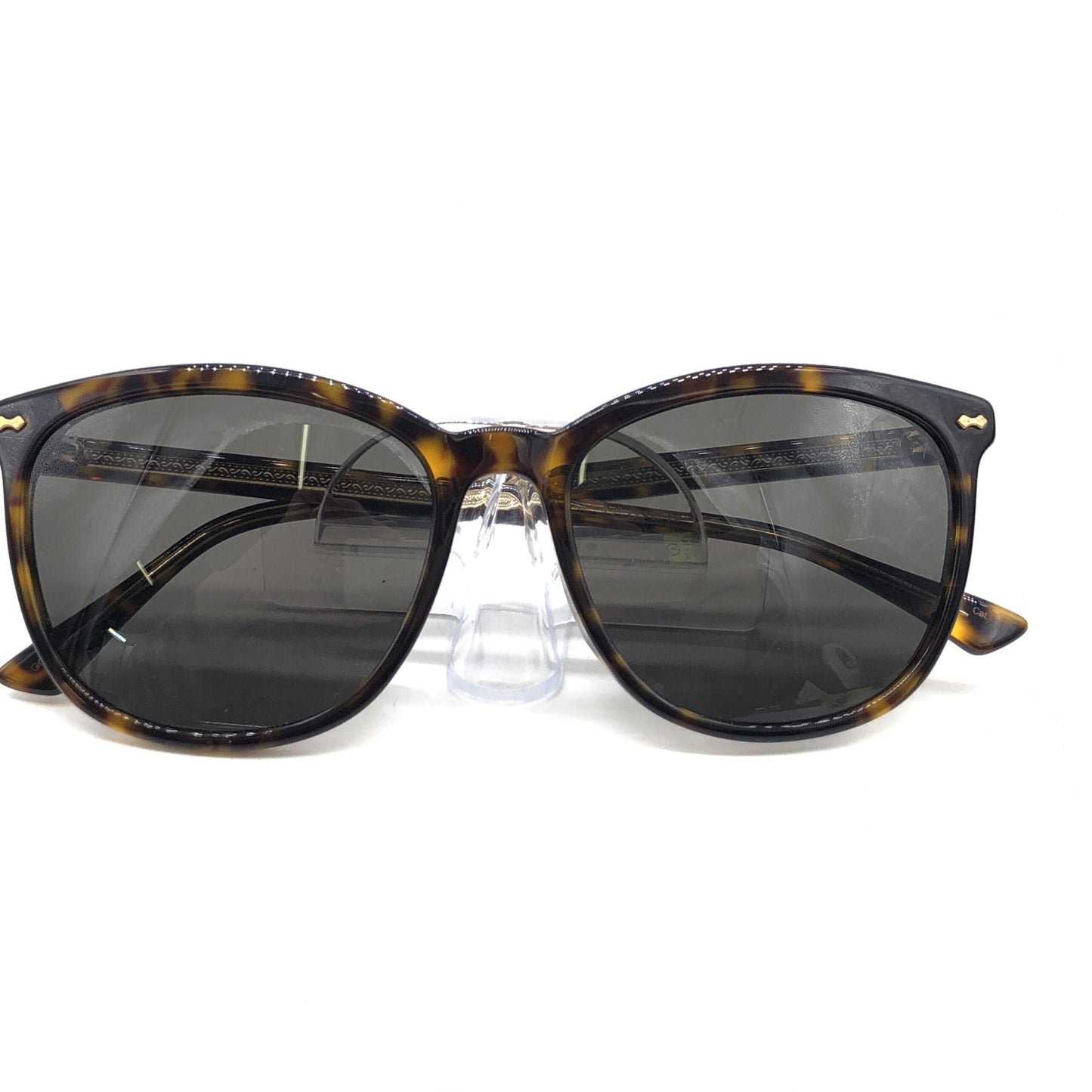 Gucci Tortoise Square Frame Women's Sunglasses (Pre-Owned)