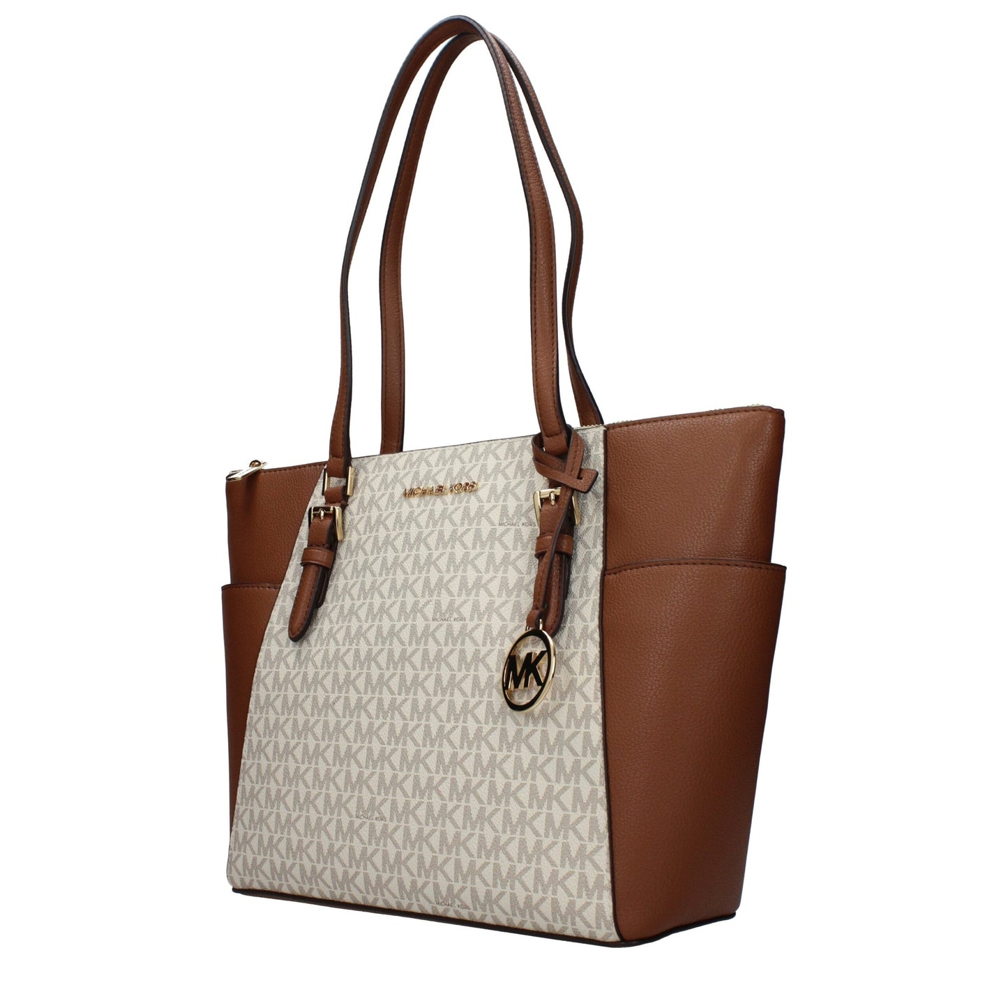 Michael Kors Beige Leather Shoulder Women's Bag