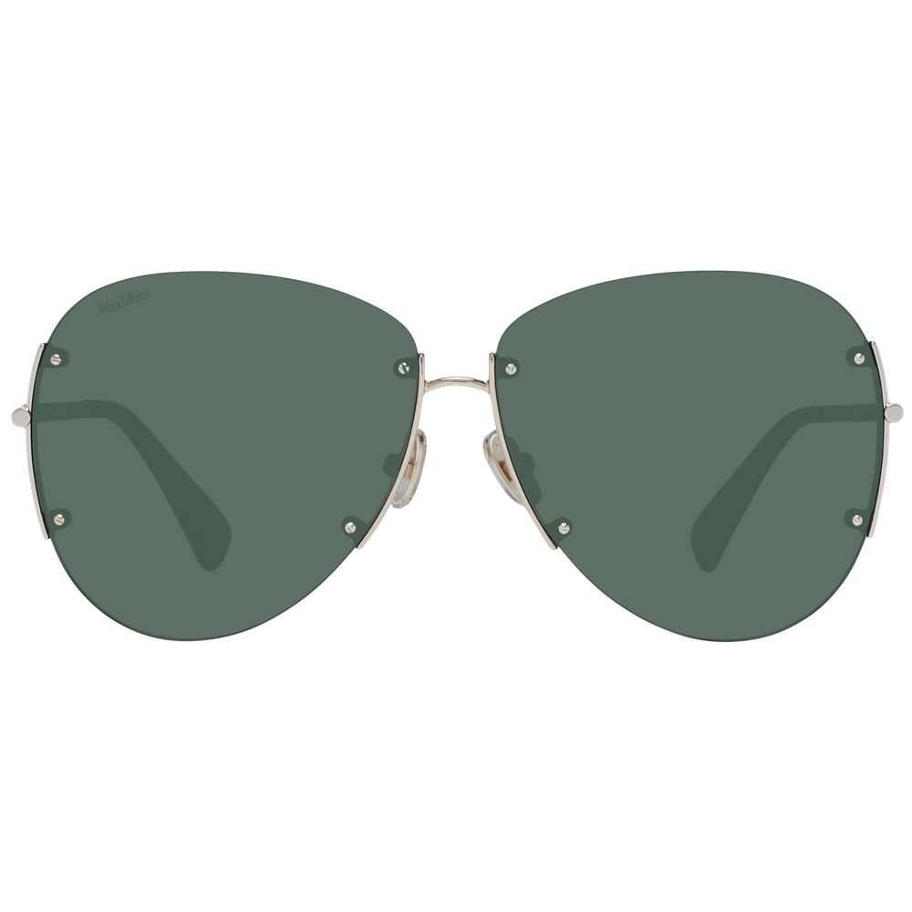 Max Mara Silver Metal Women's Sunglasses