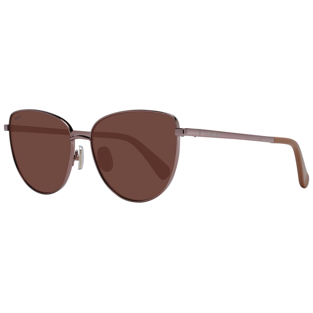Max Mara Bronze Metal Women's Sunglasses