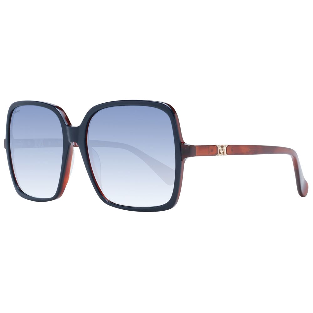 Max Mara Blue Plastic Women's Sunglasses