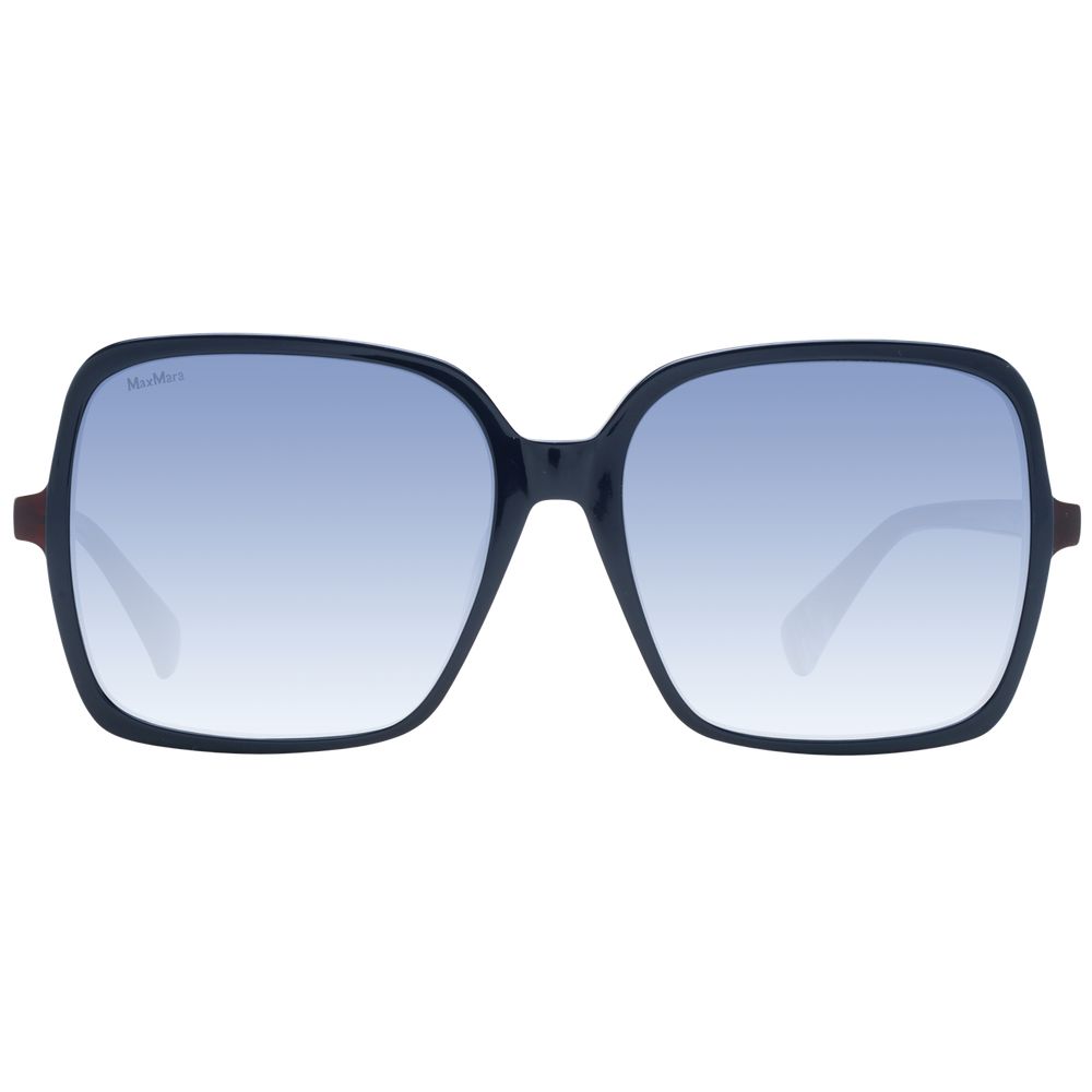 Max Mara Blue Plastic Women's Sunglasses