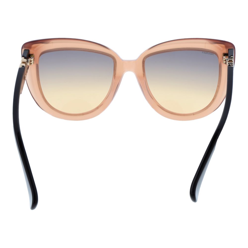 Max Mara Brown Plastic Women's Sunglasses