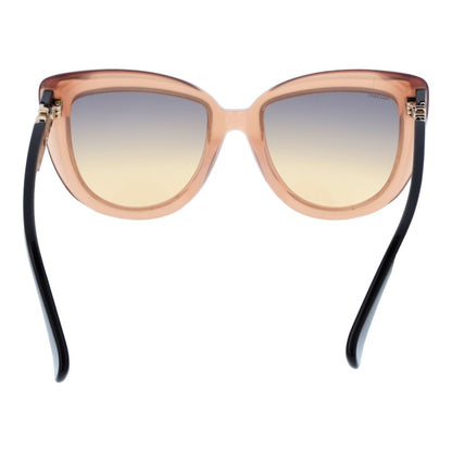 Max Mara Brown Plastic Women's Sunglasses