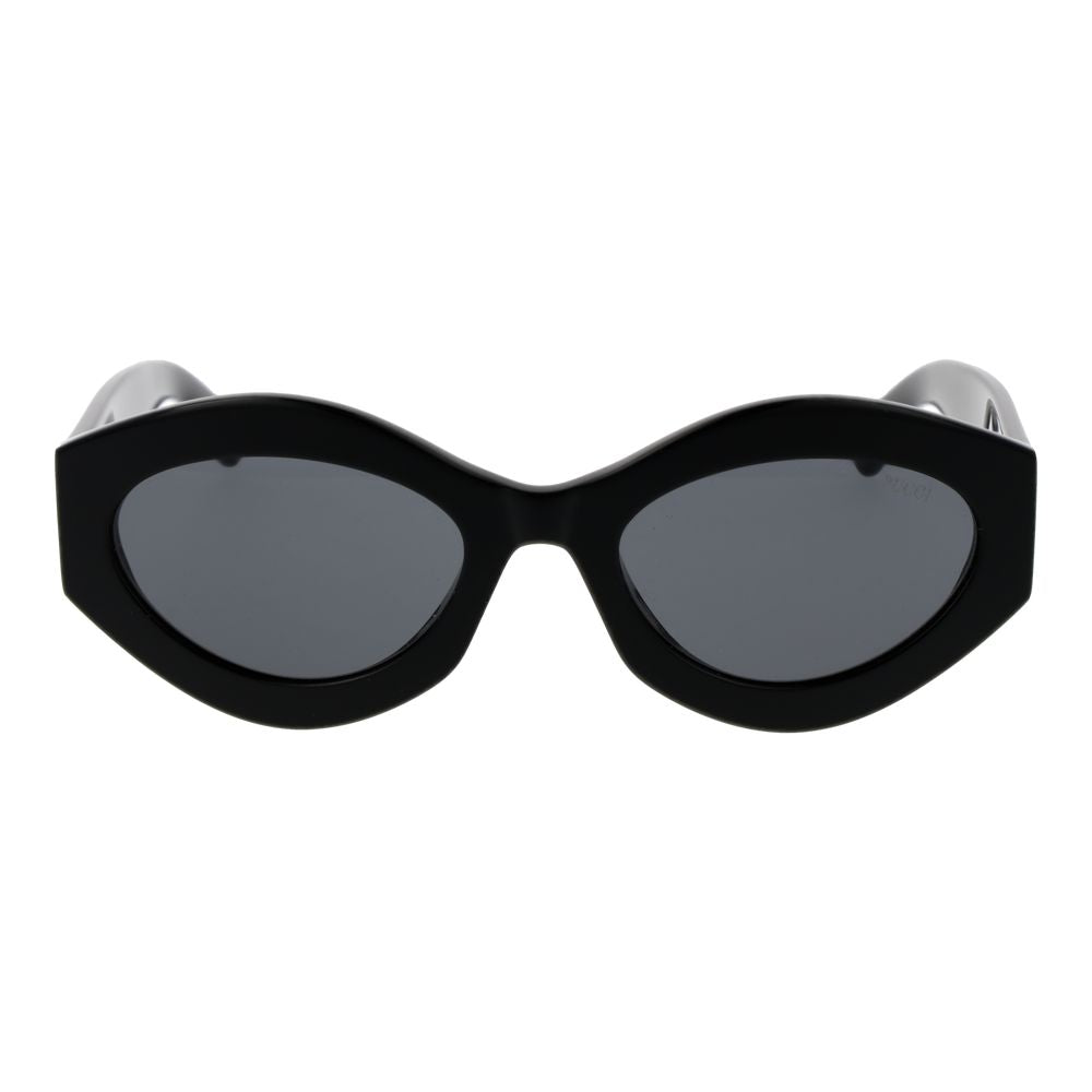 Emilio Pucci Black Acetate Women's Sunglasses