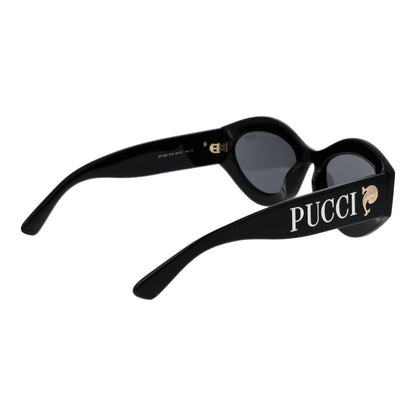 Emilio Pucci Black Acetate Women's Sunglasses