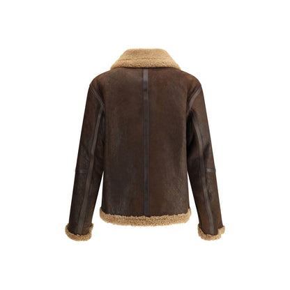 Belstaff Brown Lamb Ovis Aries Aries Men's Clothing