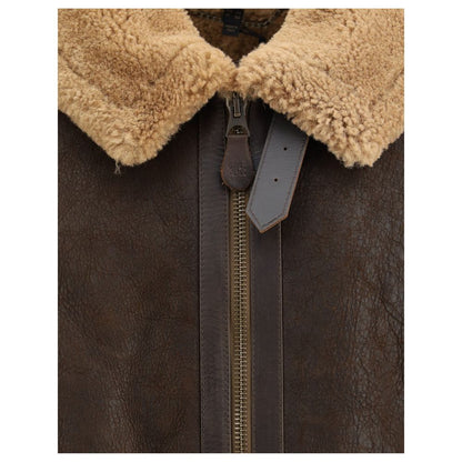 Belstaff Brown Lamb Ovis Aries Aries Men's Clothing