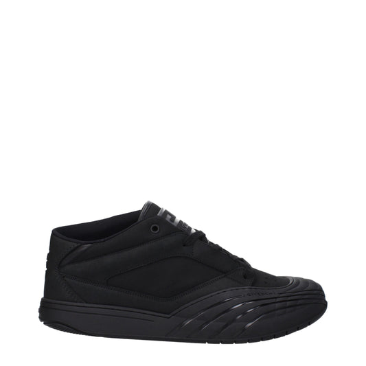 Givenchy Black Fabric Low Top Men's Sneakers