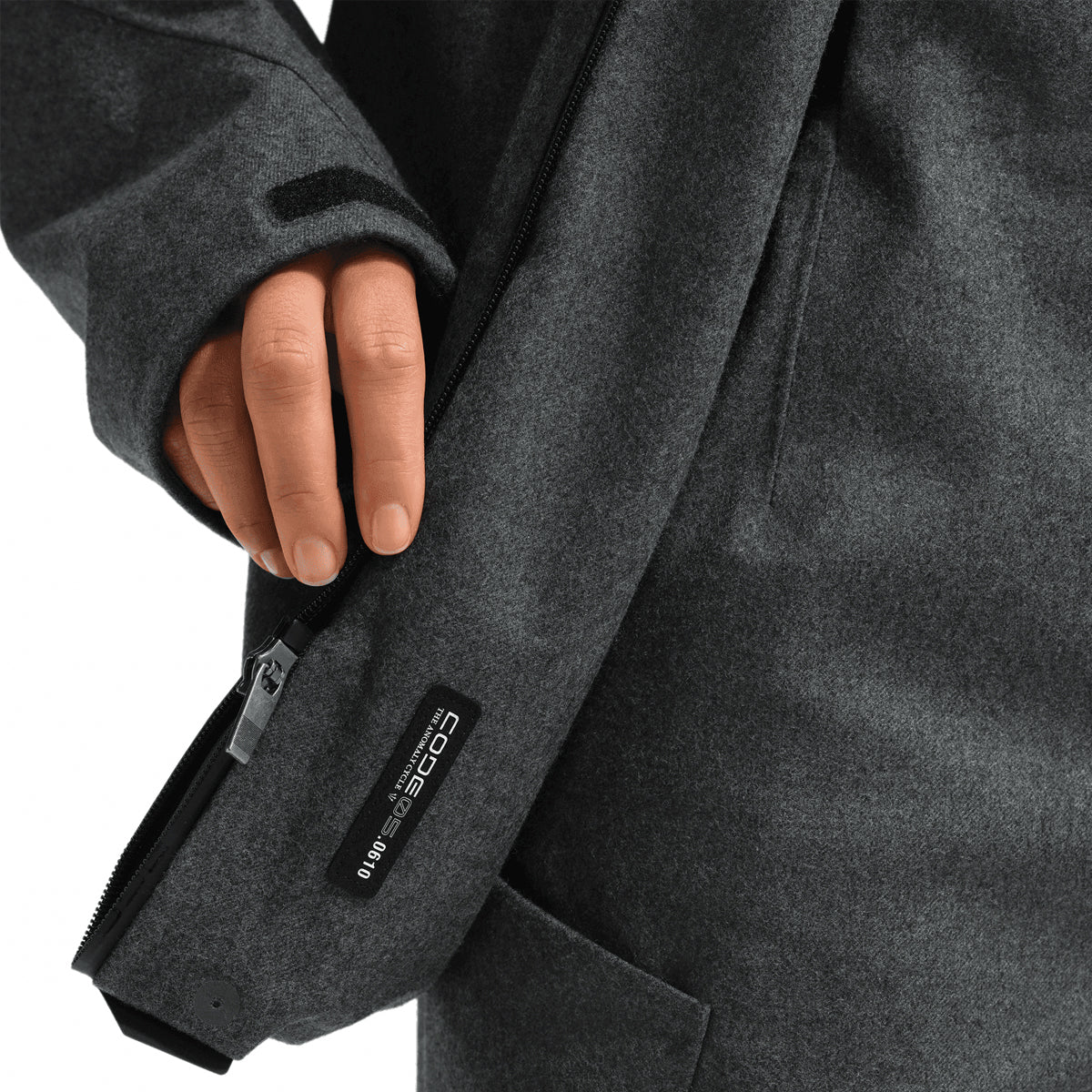 + Nocta Code Flow Jacket 'Grey Heather'