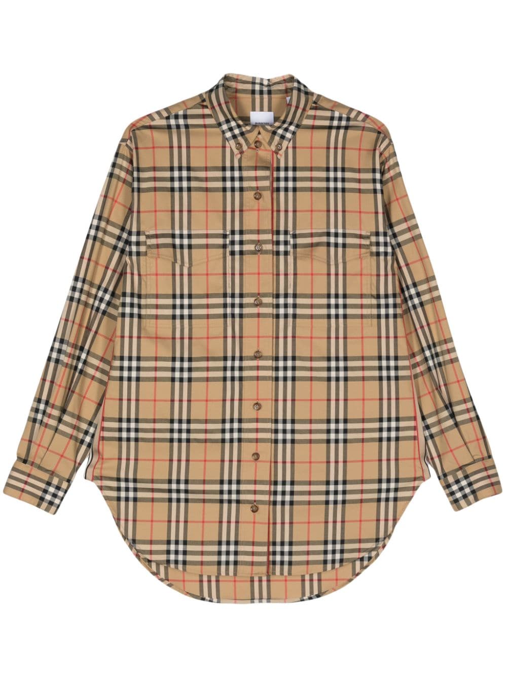 Burberry Women's Vintage Check Pattern Shirt