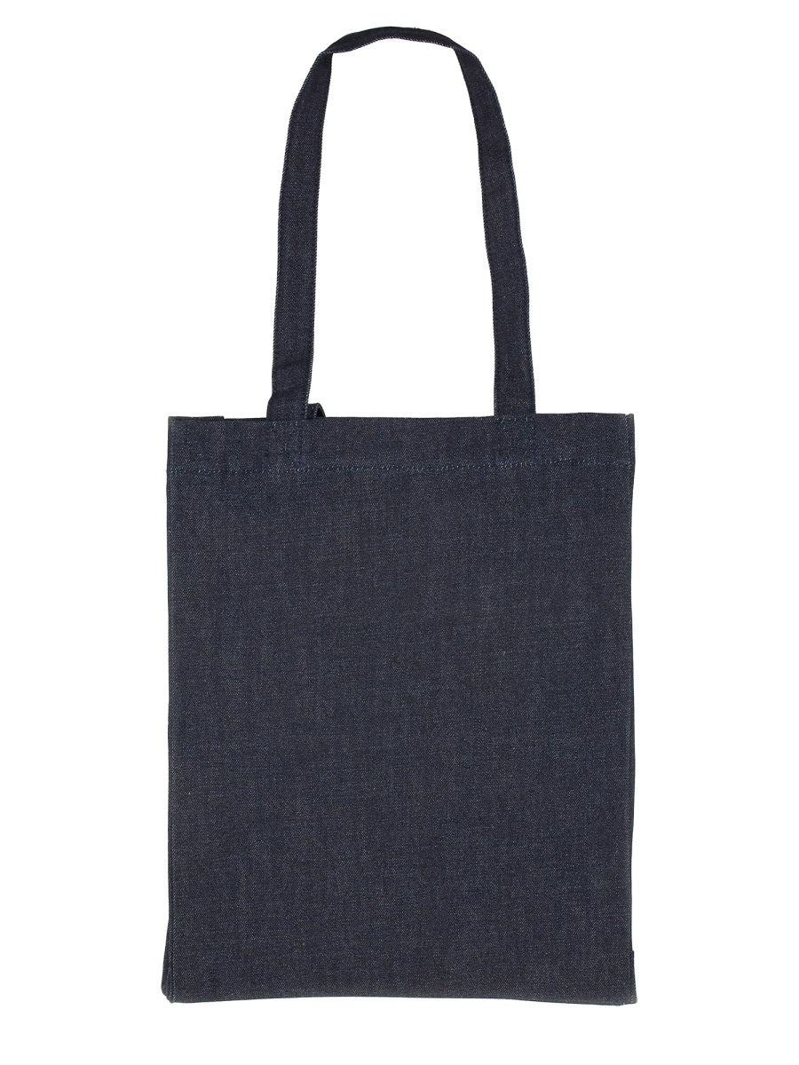 A.P.C. Men Denim Tote Bag