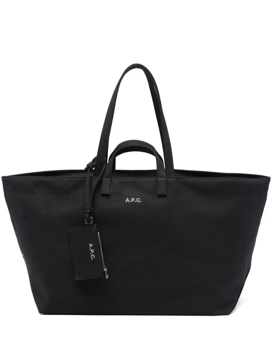 A.P.C. Women "Le Drummer Toile" Tote Bag