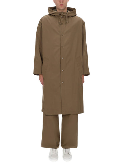 A.P.C. Men Hooded Trench Coat