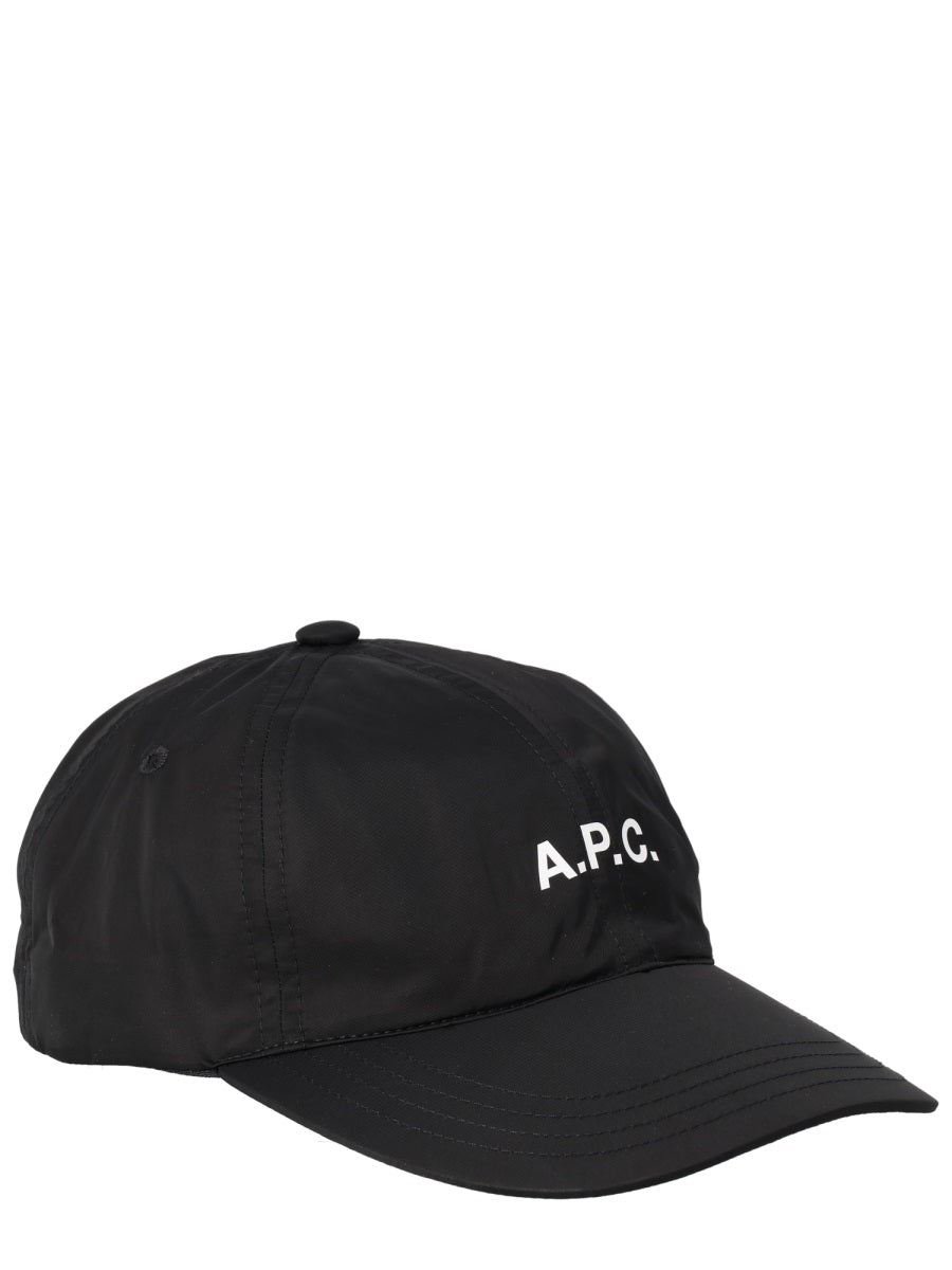 A.P.C. Men Baseball Cap With Logo