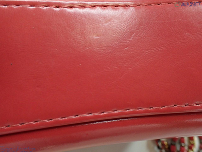 Chanel Gabrielle Hobo Chevron Aged Calfskin Black Leather Shoulder Bag Bag (Pre-Owned)