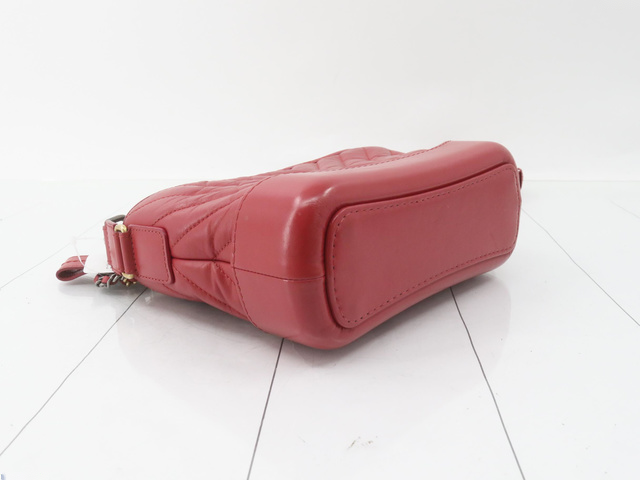 Chanel Gabrielle Hobo Chevron Aged Calfskin Black Leather Shoulder Bag Bag (Pre-Owned)