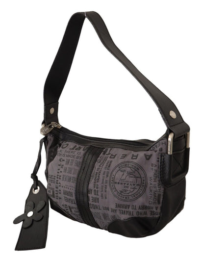 WAYFARER Gray Printed HandWomen's Shoulder Purse Fabric Women's Bag