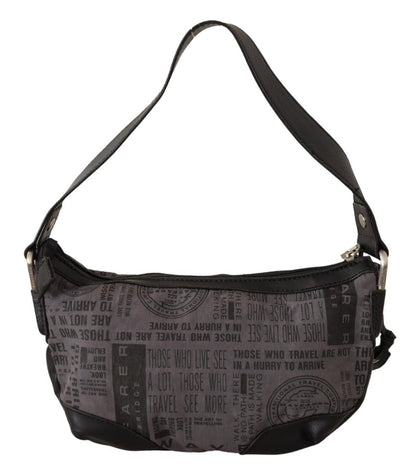 WAYFARER Gray Printed HandWomen's Shoulder Purse Fabric Women's Bag