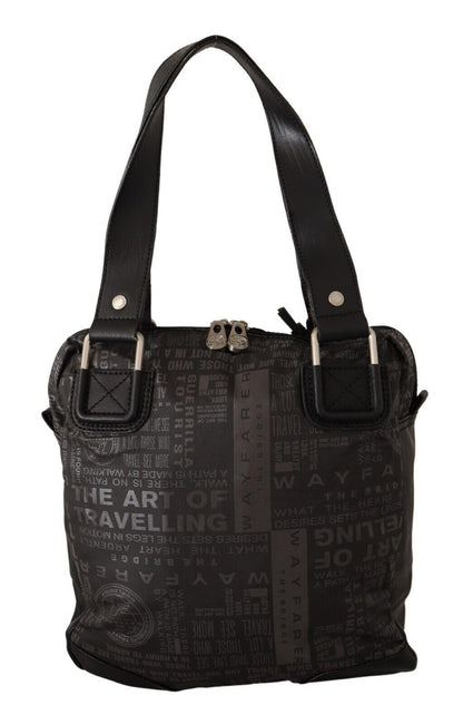 WAYFARER Black Printed Logo Shoulder HandWomen's Purse Women's Bag