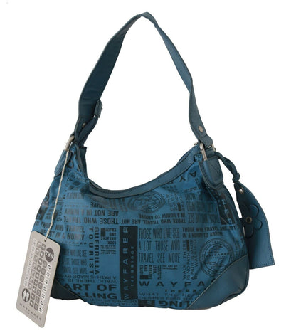 WAYFARER Shoulder Handbag Printed Purse Women Women's Blue