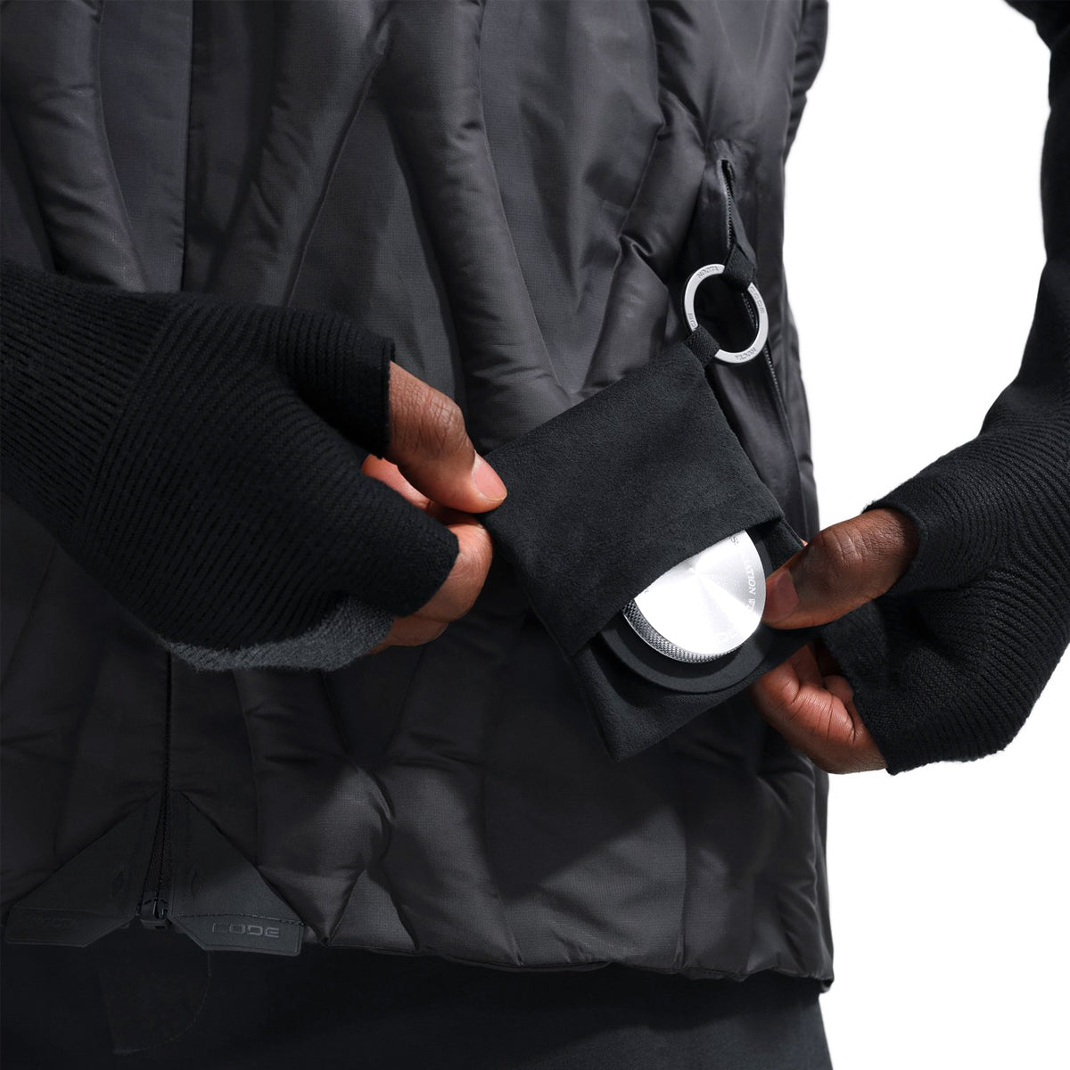 + Nocta Code Component Hooded Jacket 'Black'