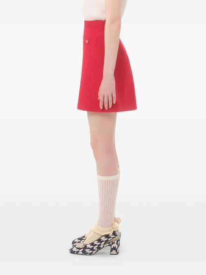 Valentino Women's Crepe Couture Skirt