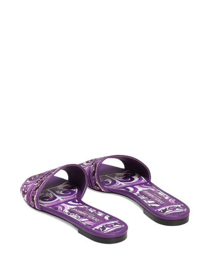 Dolce & Gabbana Women's Sandals Purple