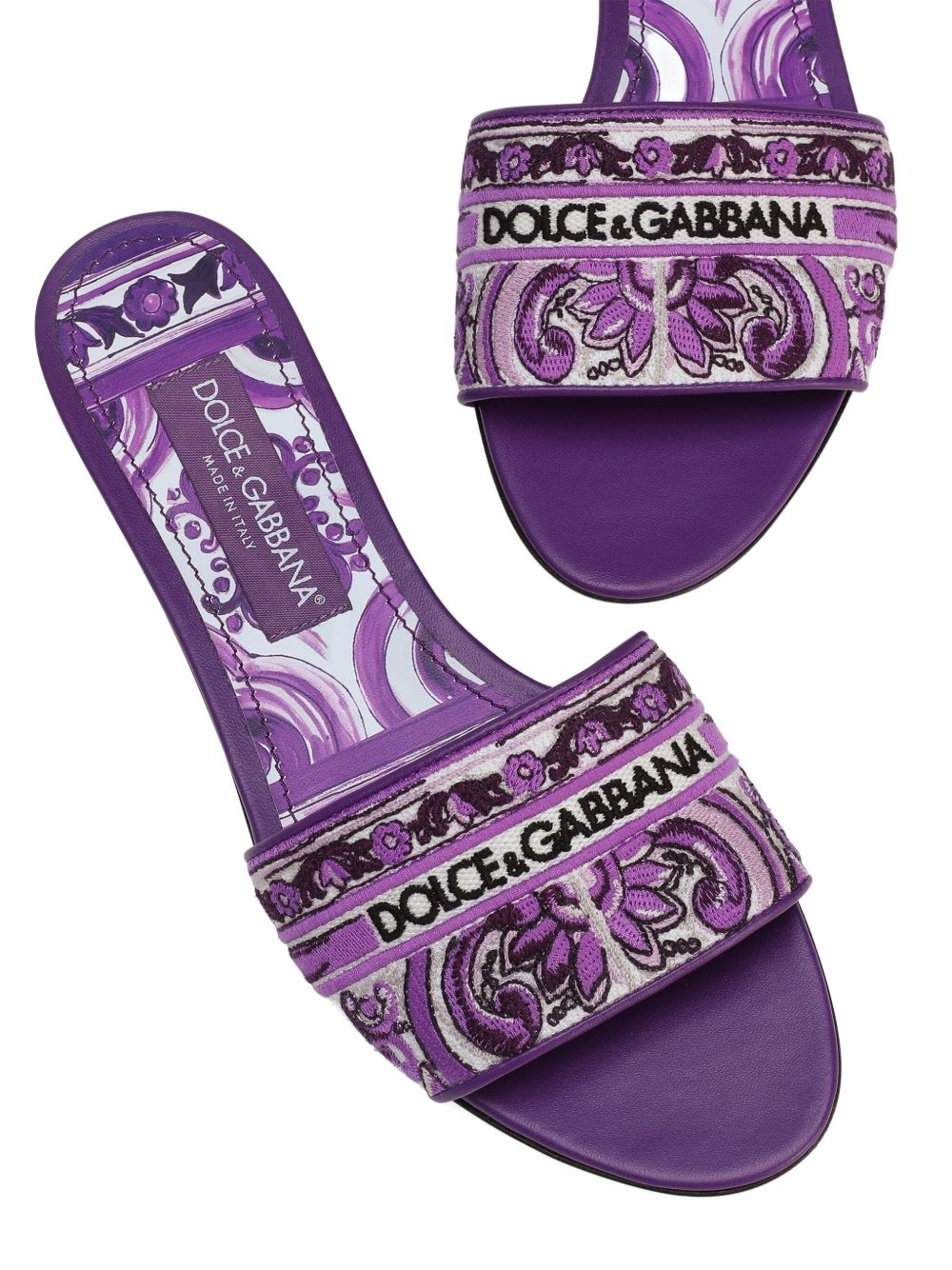 Dolce & Gabbana Women's Sandals Purple