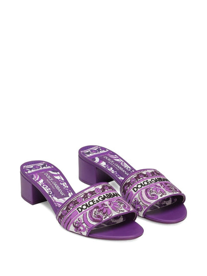Dolce & Gabbana Women's Sandals Purple