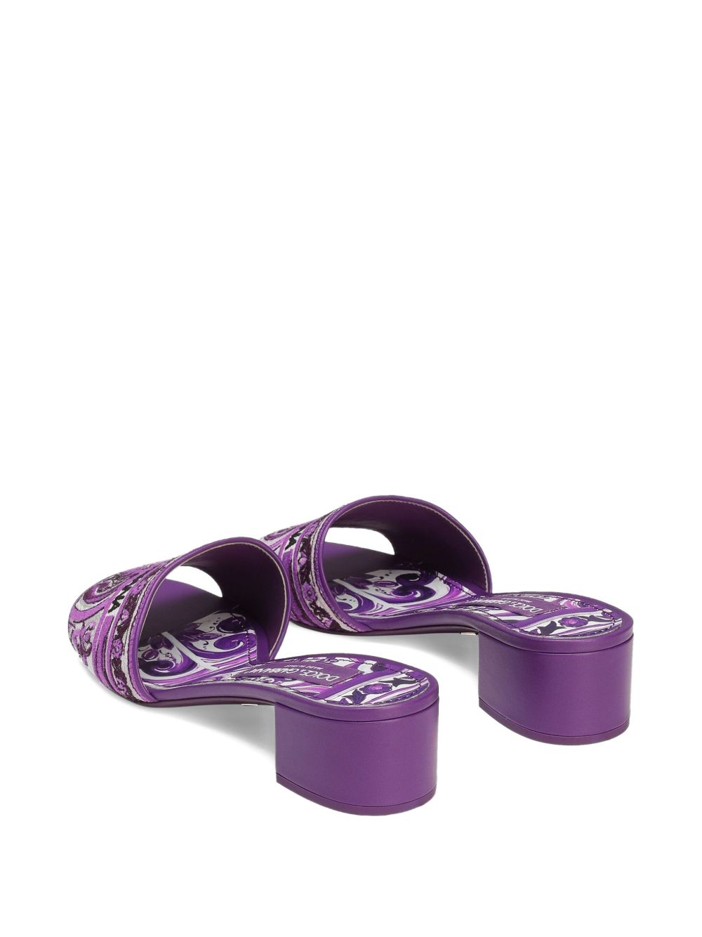 Dolce & Gabbana Women's Sandals Purple