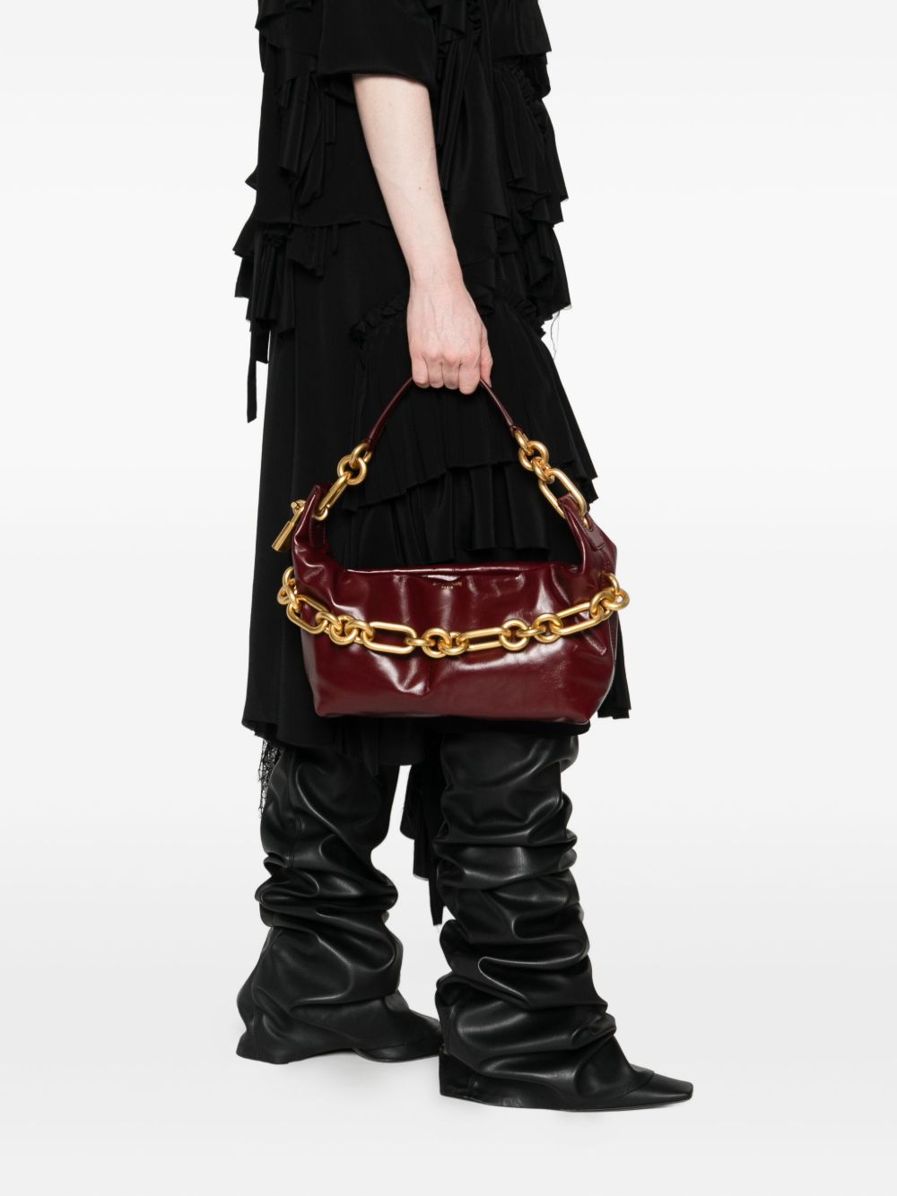 Balmain Women's Bags.. Bordeaux