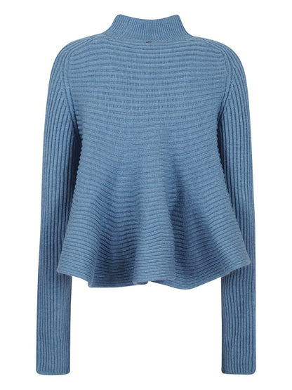 Sportmax Women's  Sweaters Clear Blue