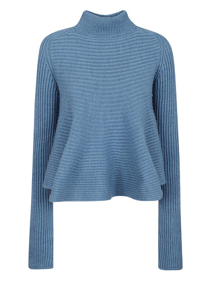Sportmax Women's  Sweaters Clear Blue