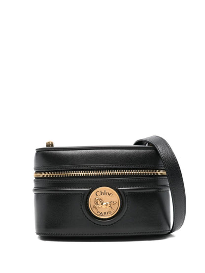 Chloé Women's Horse Medal Leather Shoulder Bag