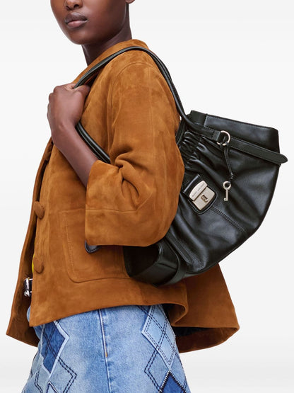 Marc Jacobs Women's The Cristina Small Satchel Leather Cross-Body Bag