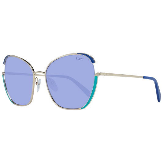 Emilio Pucci Gold Metal Women's Sunglasses