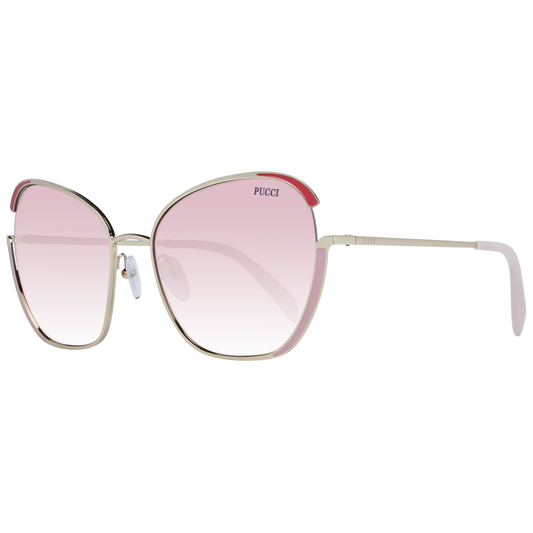 Emilio Pucci Gold Metal Women's Sunglasses