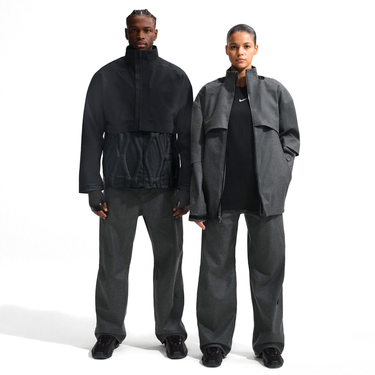 + Nocta Code Flow Pants 'Grey Heather'