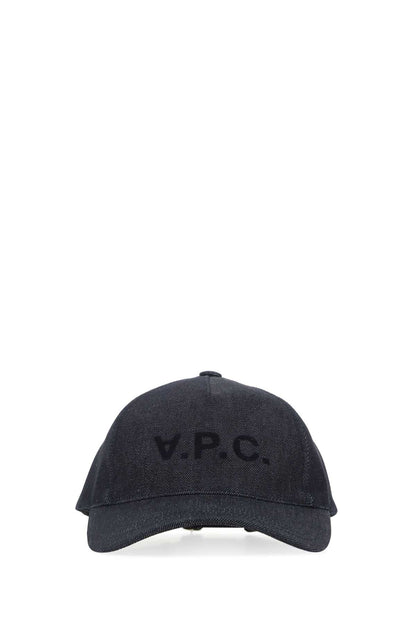 A.P.C. Men Denim Baseball Cap
