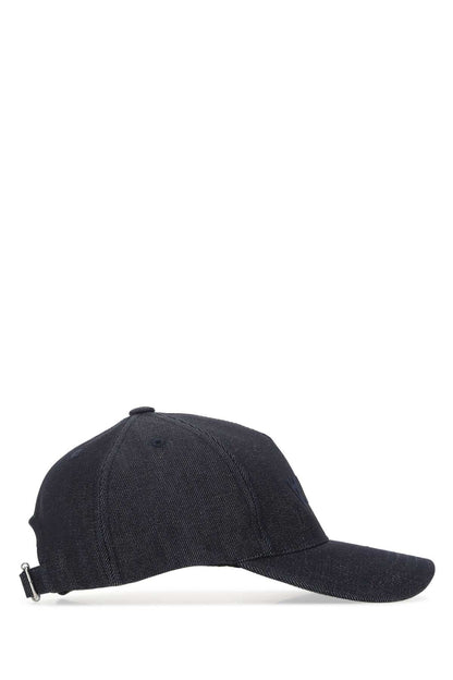 A.P.C. Men Denim Baseball Cap