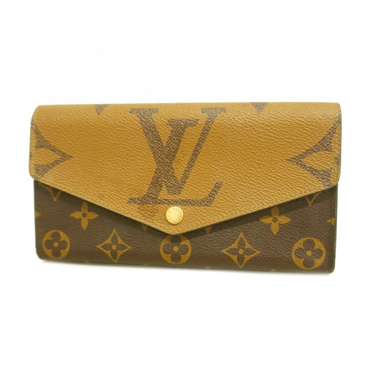 Louis Vuitton Brown Long Wallet (Bi-Fold) (Pre-Owned)