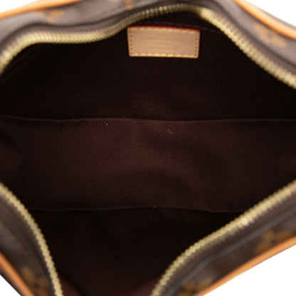 Louis Vuitton Brown Monogram Monogram Pouch Shoulder Bag (Pre-Owned)