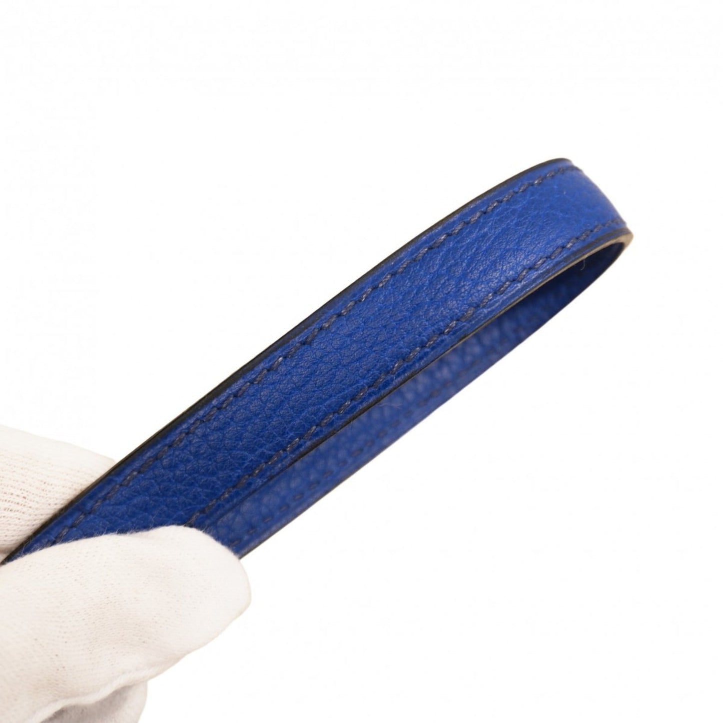 Hermes Blue Ardennes Leather Handbag (Pre-Owned)