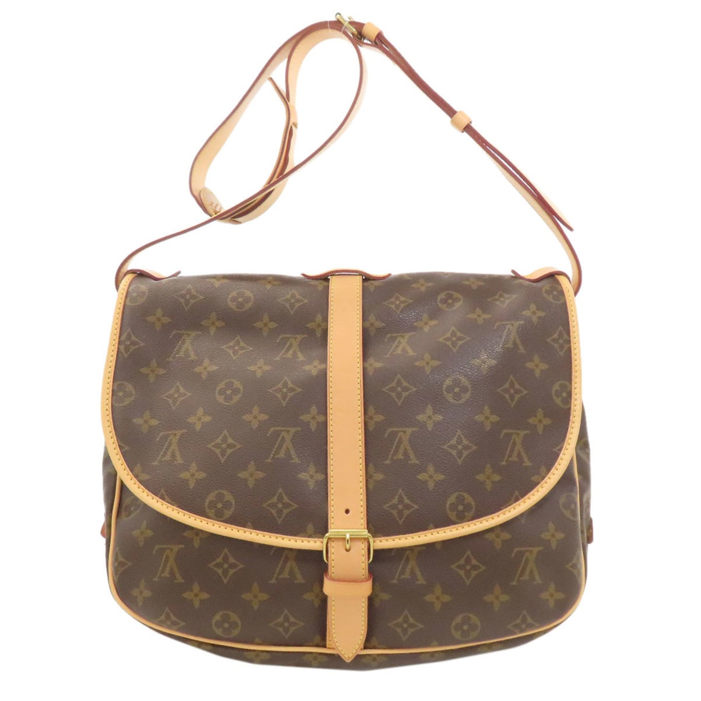 Louis Vuitton Brown Monogram Monogram Shoulder Bag (Pre-Owned)