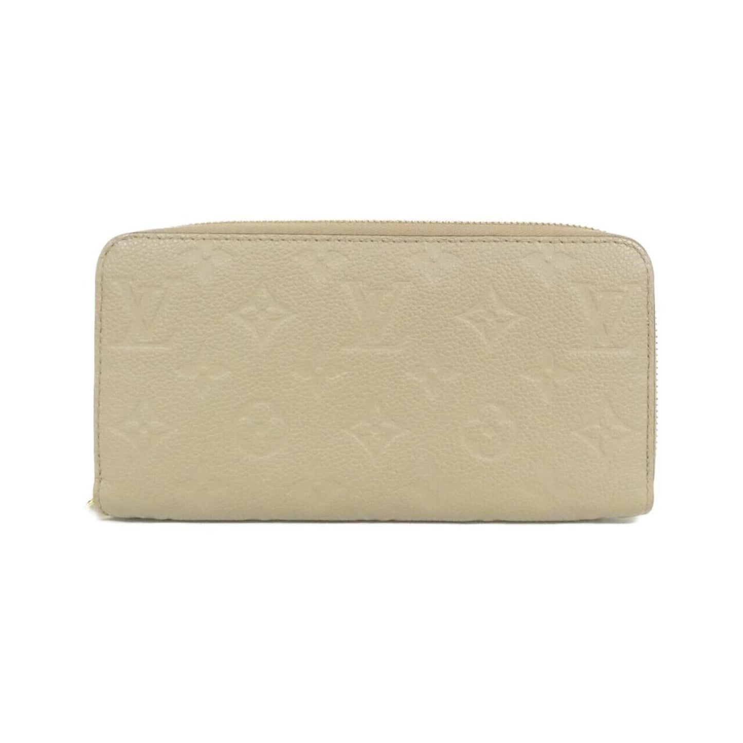 Louis Vuitton Tourterelle Leather Long Wallet (Bi-Fold) (Pre-Owned)