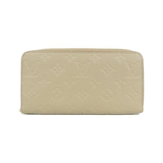 Louis Vuitton Tourterelle Leather Long Wallet (Bi-Fold) (Pre-Owned)