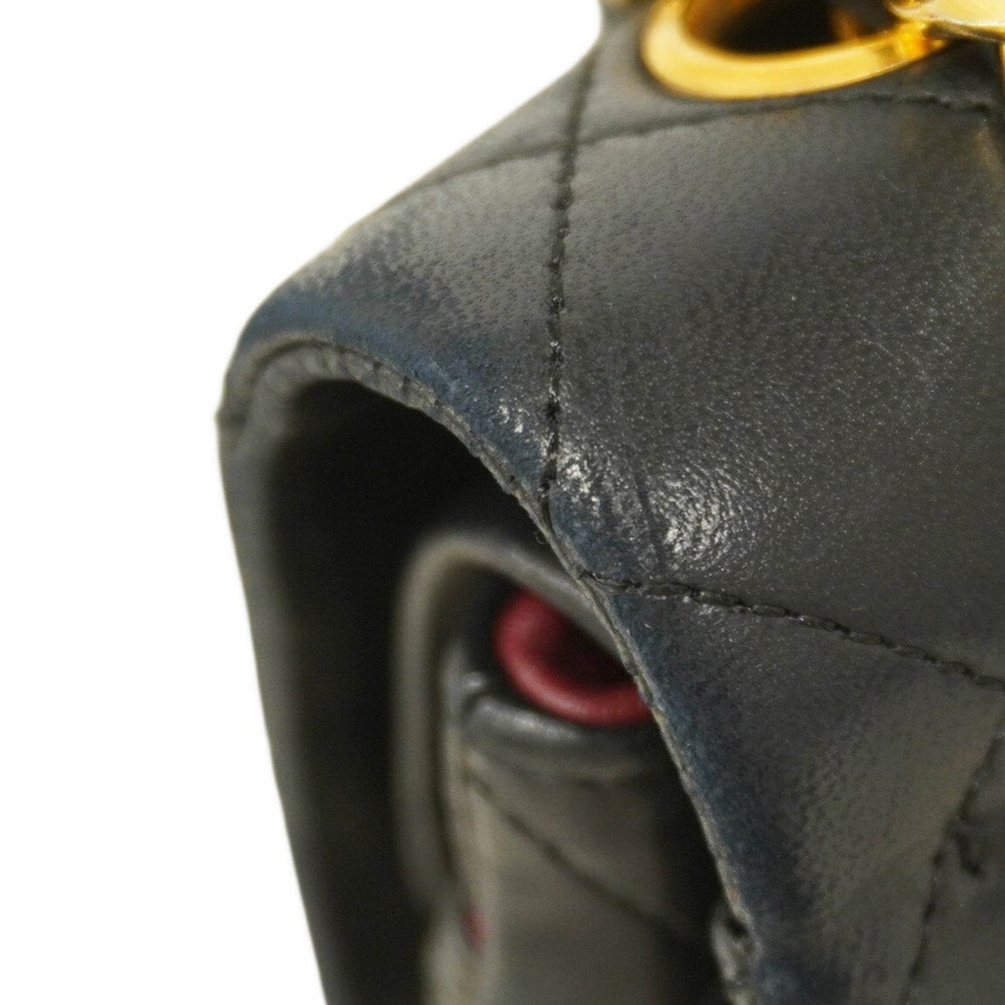 Chanel Black Leather Shoulder Bag (Pre-Owned)